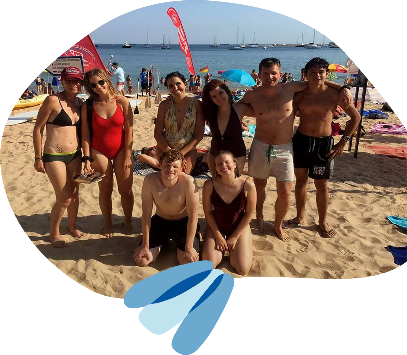 Outdoor and sport activities near Lusa Language School: surfing, biking, paddleboarding, and more