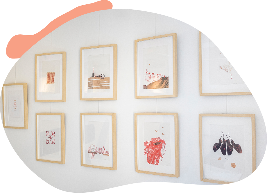 Creative learning environment at Lusa Language School in Lisbon - where art and Portuguese language education meet